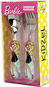 Barbie cutlery clearance