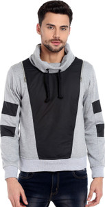 Campus Sutra Full Sleeve Solid Men Sweatshirt