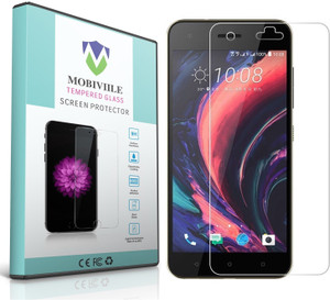 MOBIVIILE Tempered Glass Guard for HTC Desire 10 Pro