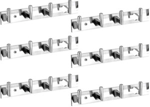 Kamal Coat Hook 1x4 (Square) - Set of 6 4 - Pronged Hook