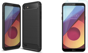 NAVALAKA Screen Protector Accessory Combo for LG Q6