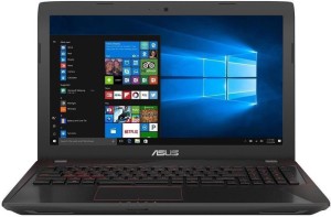 Asus FX553 Core i7 7th Gen - (8 GB/1 TB HDD/128 GB SSD/DOS/4 GB Graphics/NVIDIA Geforce GTX 1050) FX553VD-DM628 Gaming Laptop(15.6 inch, Black, 2.4 Kg kg)