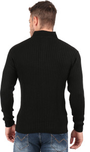 Oxemberg Self Design V neck Casual Men 