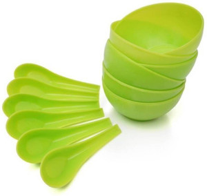 Xudo 100% Microwave Safe Bowl for Soup,Vegetables,Serving Set Plastic Disposable Bowl Set