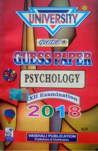 University Guess Paper For Class12 Psychology Buy University