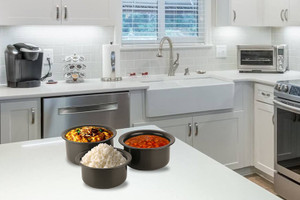 Omic Classic Range Combo of 3 Pcs Mini Topes Cookware Set