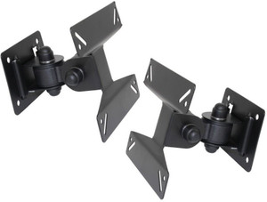 ReTrack SET OF 2PC 10 Inch to 26 Inch Metal 180 Degree MotionRotation LCD/LED/Plasma Stand Wall Tilt TV Mount