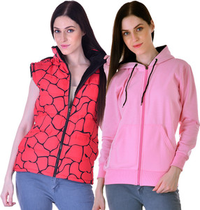 Christy World Full Sleeve Solid Women's Jacket