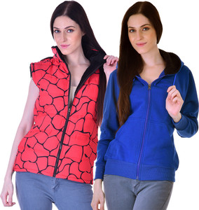 Christy World Full Sleeve Solid Women's Jacket