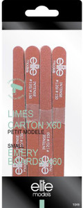 Elite Models (France) Small Nail Filer Emery Board (60 pc Set)