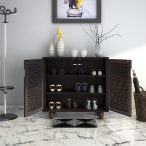 HomeTown Engineered Wood Shoe Rack