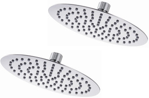 Prestige 8x8 Ultra Slim Round Rain Head without Arm -Pack of 2 Shower Head
