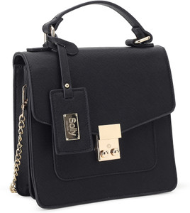 Allen solly black outlet sling bag