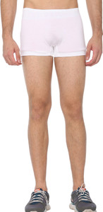 Shaun Solid Men White Compression Shorts