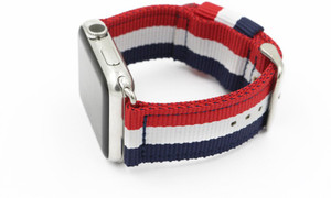 Comfituck Comfituck 3 stripe Classic Nato Band for Apple Watch