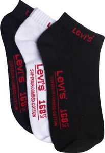 Levi's Men Solid Ankle Length Socks