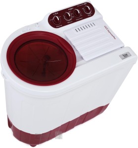 Whirlpool 7 kg Semi Automatic Top Load Red