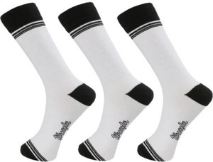 Wrangler Men Solid Crew Length Socks