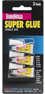  Surehold Super Glue .017oz 3/Pkg-Single Use