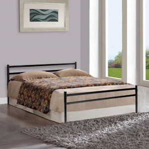 FurnitureKraft Palermo Metal King Bed