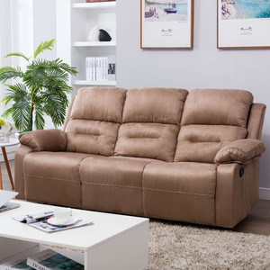 Perfect Homes by Flipkart Wayne Triple Seater Fabric Recliner