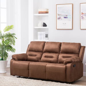 Perfect Homes by Flipkart Wayne 3 Seater Fabric Recliner