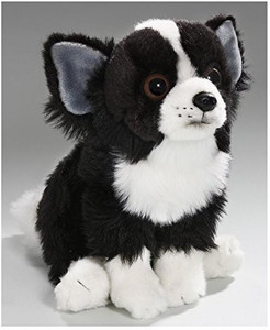 Black and white chihuahua stuffed animal top