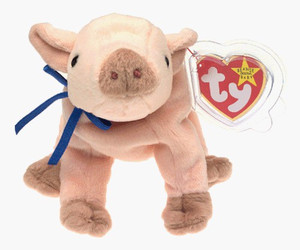 Knuckles the pig beanie baby deals