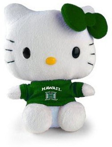 Plushland Hello Kitty Plush Hawaii University - 3 inch