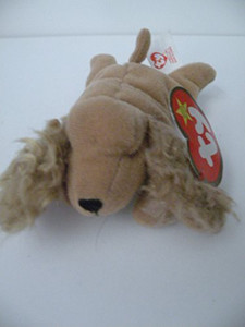 TY Teenie Beanie Babies Spunky the Cocker Spaniel Dog Plush Toy
