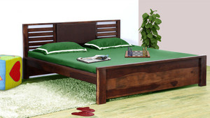 Vintej Home Rio Queen size Solid Wood Without Storage Contemporary style bed in Provincial Teak Finish by Vintage Home Solid Wood Queen Bed