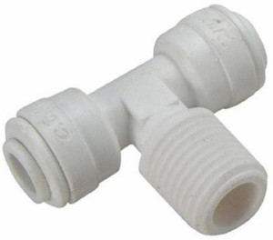 PK Aqua RO Male Branch Tee Connector -1/4? Hose Pipe