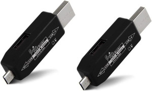 BB4 Micro Usb OTG TF / SD Flash Memory With Male And Female Card Reader