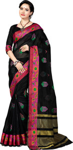 M.S.Retail Self Design Bollywood Silk Saree
