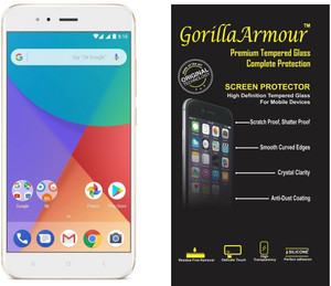Gorilla Armour Tempered Glass Guard for Mi Mi A1