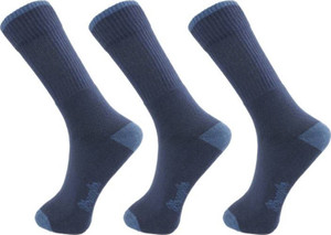Wrangler Men Solid Crew Length Socks