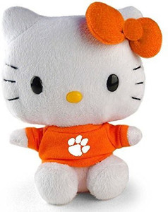 Plushland Clemson University Hello Kitty - 2.9 inch