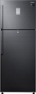 Samsung 478 L Frost Free Double Door 3 Star (2019) Refrigerator(Black Inox/black, RT49K6338BS/TL)