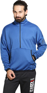 Adidas Full Sleeve Solid Men Sweatshirt