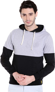 Campus Sutra Full Sleeve Solid Men Sweatshirt