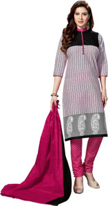 Drapes Cotton Printed Salwar Suit Dupatta Material