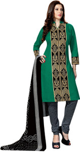 Drapes Cotton Printed Salwar Suit Dupatta Material