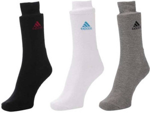 ADIDAS Men Solid Crew Length Socks