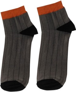 Ministryofsoxs Men Self Design Ankle Length Socks
