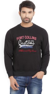 Fort Collins Full Sleeve Solid Men's Sweatshirt
