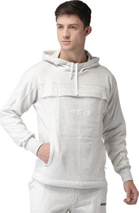 2Go Full Sleeve Solid Men Sweatshirt