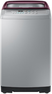 Samsung 6.2 kg Fully Automatic Top Load Washing Machine Silver, Maroon