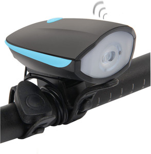 Shadowfax USB Rechargeable Bike Horn And Light Super Bright 3 Modes LED Front Light