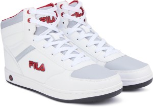 fila gable mid ankle sneaker for men(white)