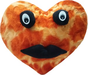 Aparshi Elegant heart stuffed soft cushion toy HTE12  - 50 cm